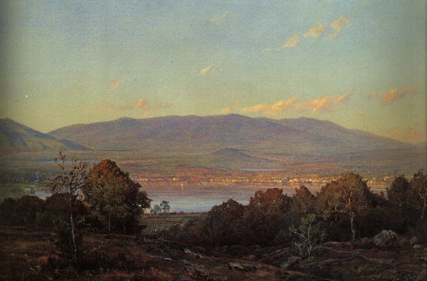 Sundown at Centre Harbor, New Hampshire 1874